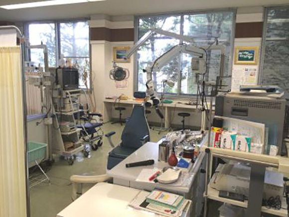 さとう耳鼻咽喉科医院　診察台